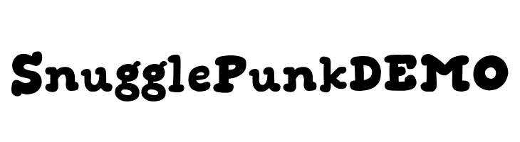 Snuggle Punk DEMO  لخطوط تنزيل