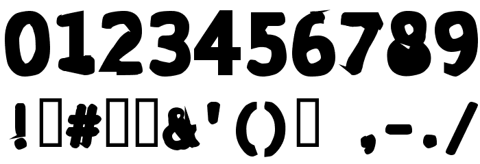 Snuskpk Font OTHER CHARS