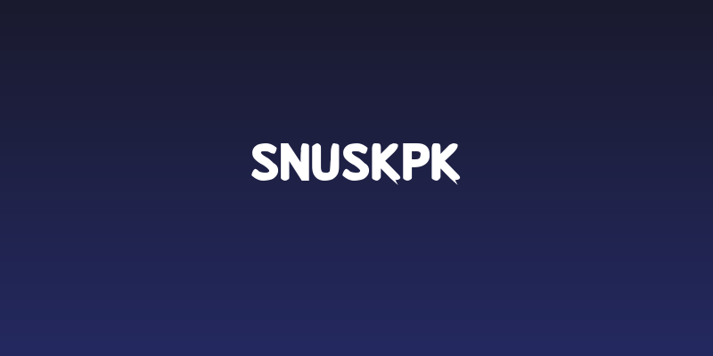 Snuskpk Social Header