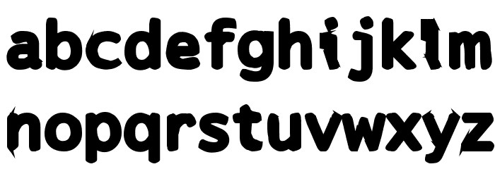 Snuskpk Font LOWERCASE