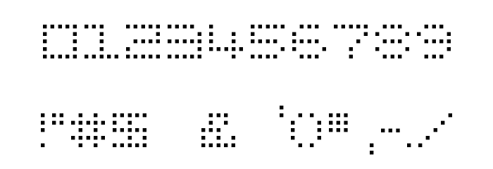 snapix Font OTHER CHARS
