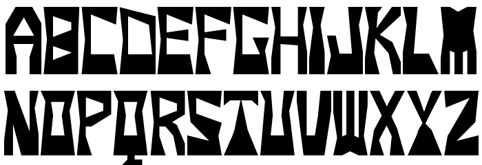 snoop Font LOWERCASE