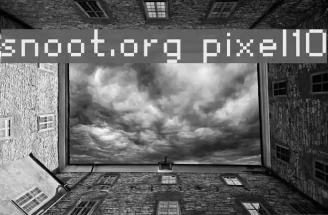 snoot.org pixel10 Fuentes examples