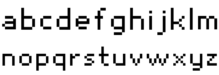 snoot.org pixel10 Font LOWERCASE