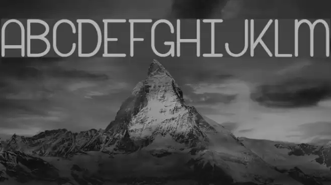 snow riders xs Font examples