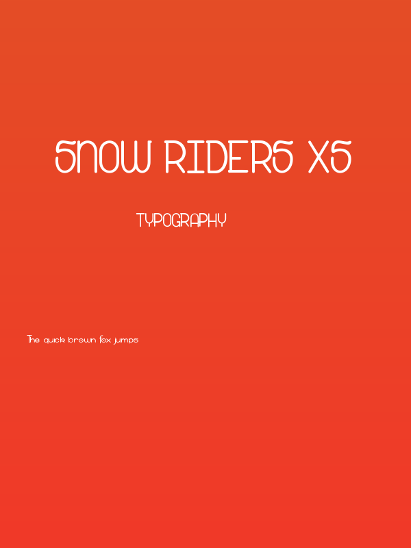 snow riders xs Poster