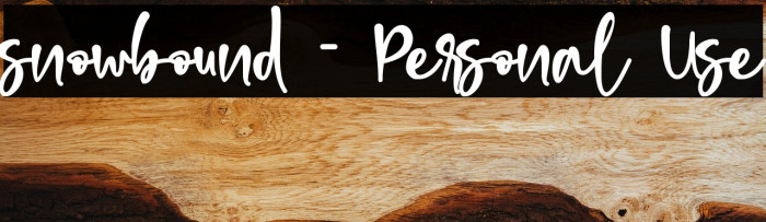 snowbound - Personal Use Example 1