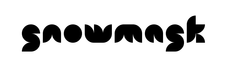snowmask  Free Fonts Download
