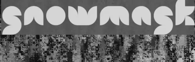 snowmask Font examples