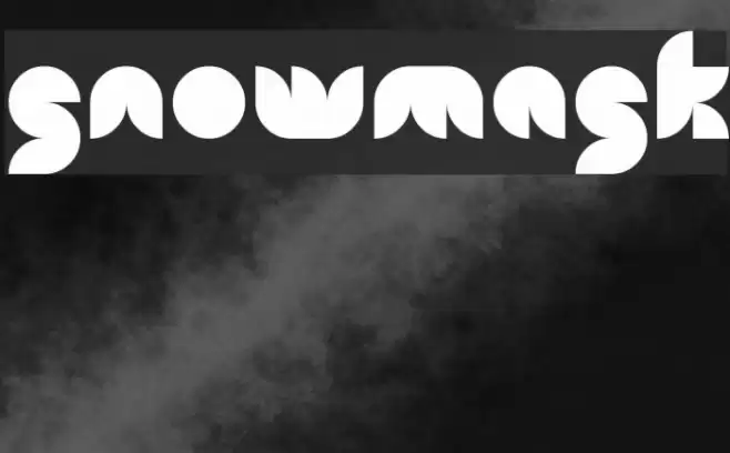 snowmask Font examples