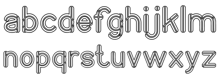 SO THIS IS IT-Hollow Font LOWERCASE
