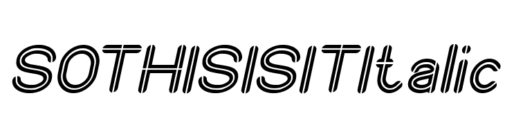 SO THIS IS IT Italic  Скачать бесплатные шрифты