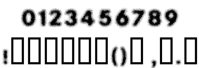 SOAK Font OTHER CHARS