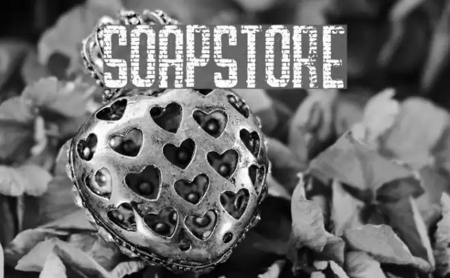 SOAPSTORE Font examples