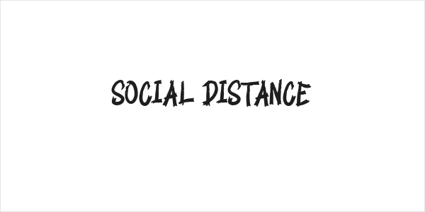SOCIAL DISTANCE Logo