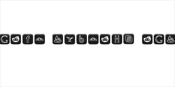 SOCIAL OUTLINE ICONS Logo