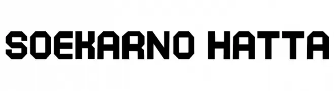 SOEKARNO HATTA  Frei Schriftart Herunterladen