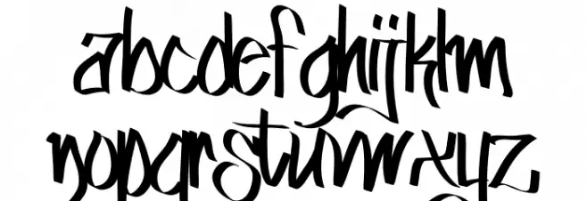 SOLID NETWORK फ़ॉन्ट लोअरकेस