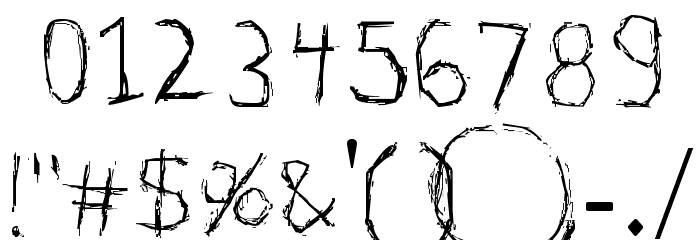 SOME RINGS font Font OTHER CHARS
