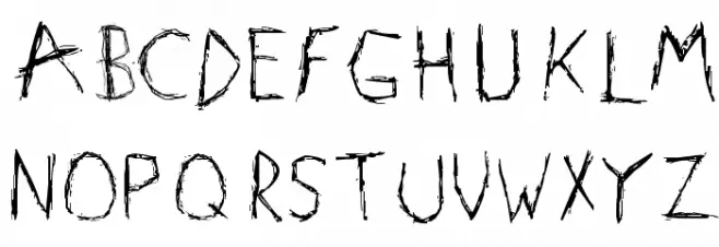 SOME RINGS font خط أحرف كبيرة