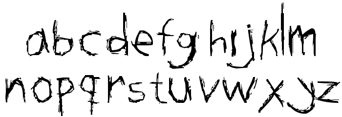 SOME RINGS font Font LOWERCASE