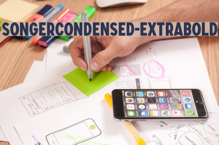 SONGERCondensed-ExtraBold Font examples