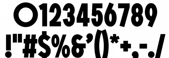 SONGERGrotesque-ExtraBold Font OTHER CHARS
