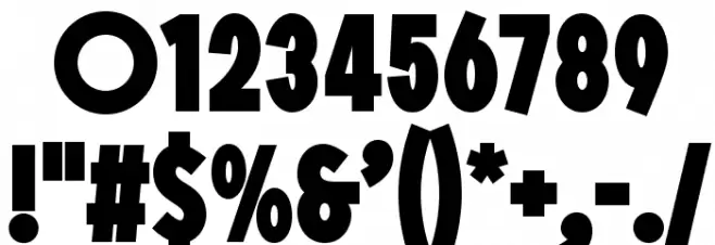 SONGERGrotesque-Heavy Font OTHER CHARS