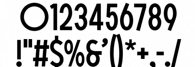 SONGERGrotesque Font OTHER CHARS