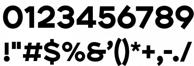SONGERSemiExpanded-ExtraBold Font OTHER CHARS