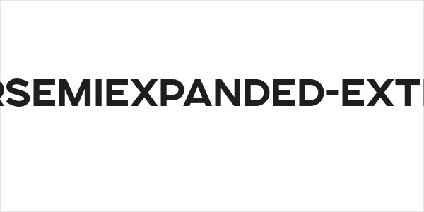 SONGERSemiExpanded-ExtraBold Logo