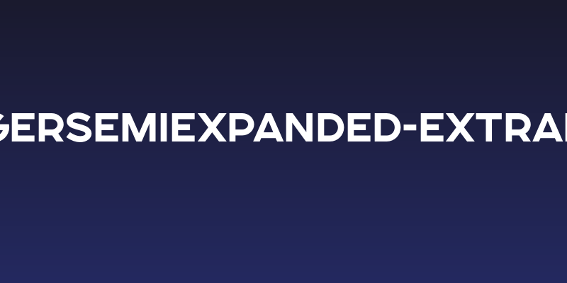 SONGERSemiExpanded-ExtraBold Social Header