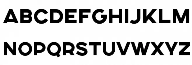 SONGERSemiExpanded-Heavy Schriftart Kleinbuchstaben
