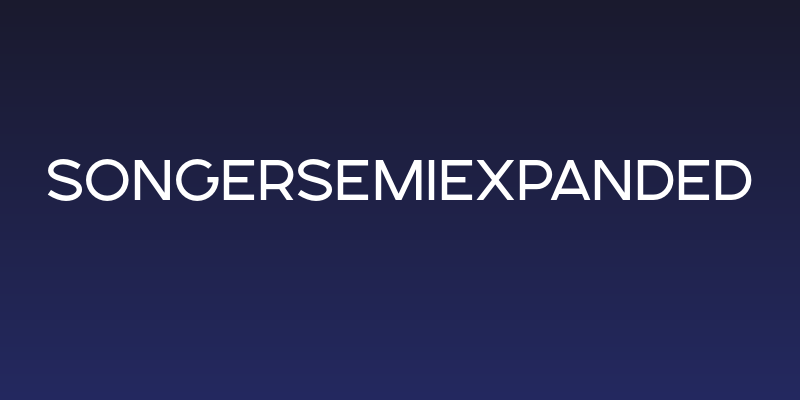 SONGERSemiExpanded Social Header