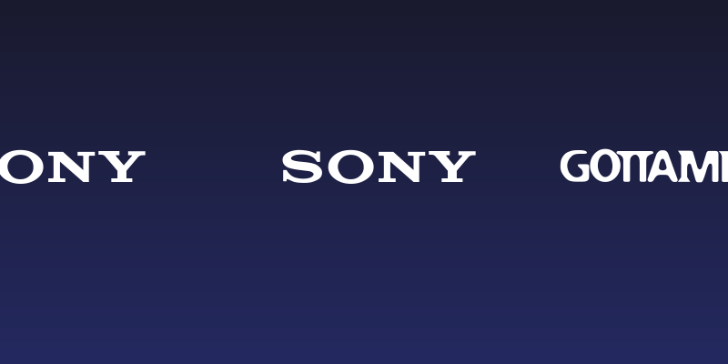 SONY's Logo Social Header