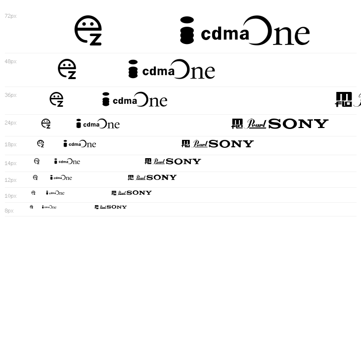 SONY's Logo Waterfall
