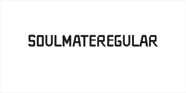 SOULMATERegular Logo