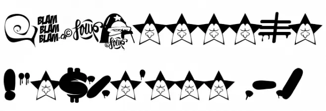 SOUPER3 Font OTHER CHARS