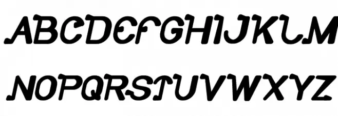 So Cute Bold Italic Шрифта ВЕРХНИЙ
