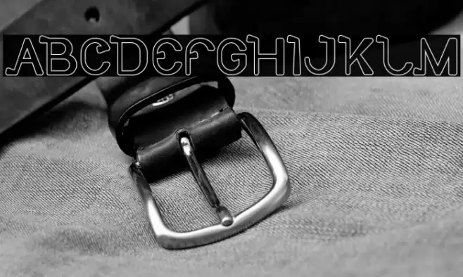 So Cute-Hollow Font examples