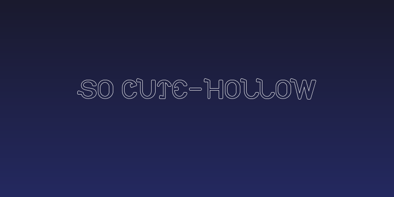 So Cute-Hollow Social Header