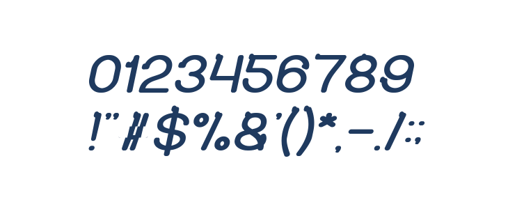 So Cute Italic Other Characters