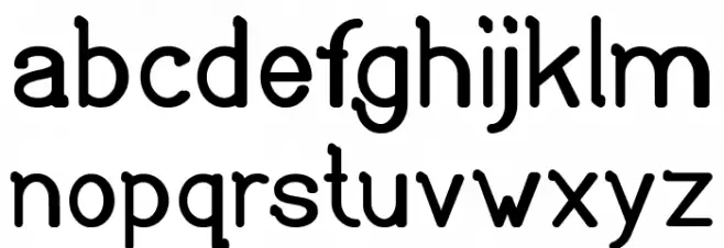 So Cute-Light Font LOWERCASE