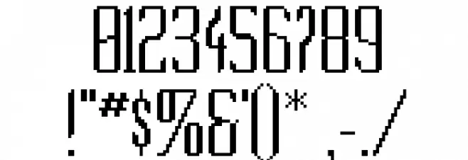 So Extended خط محارف أخرى