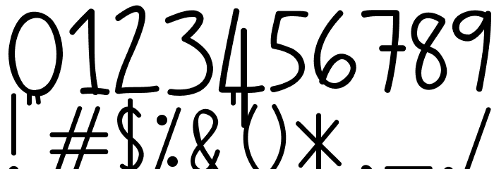 So Far So Good Font OTHER CHARS