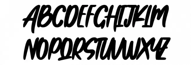 So Frosty Schriftart Groß