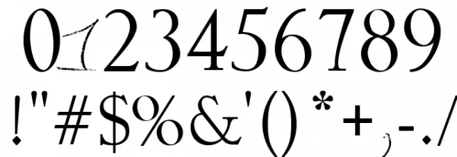 So Long My Dear Font OTHER CHARS