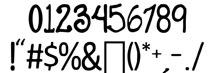 So Lovable Font OTHER CHARS
