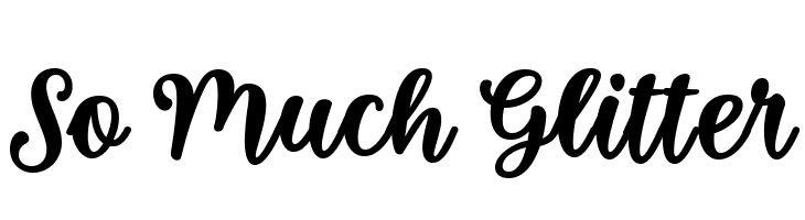So Much Glitter  Descarca Fonturi Gratis