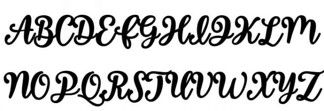 So Much Glitter Schriftart Groß